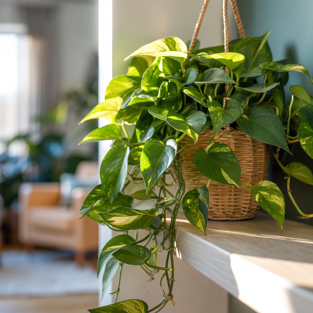 Pothos hanging plant